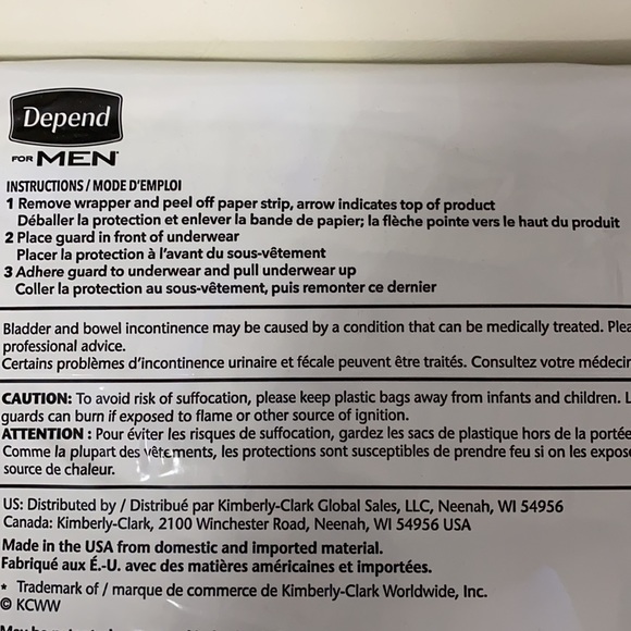 Depends for Men Guards - Picture 3 of 5